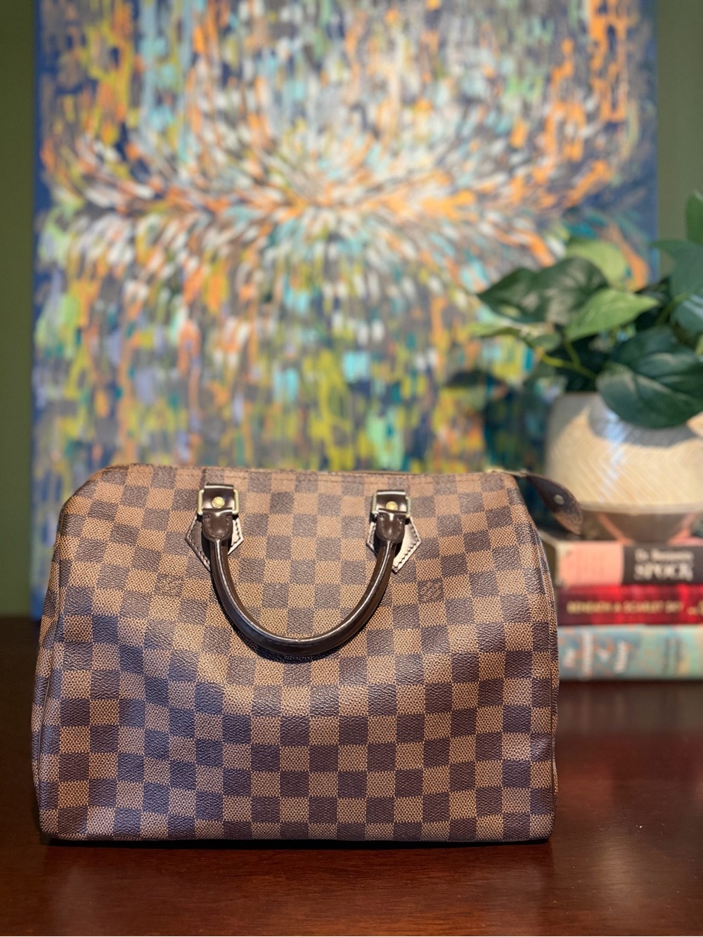 Louis Vuitton Speedy 30 Damier Ebene - Date code SD1134 (Excellent condition)